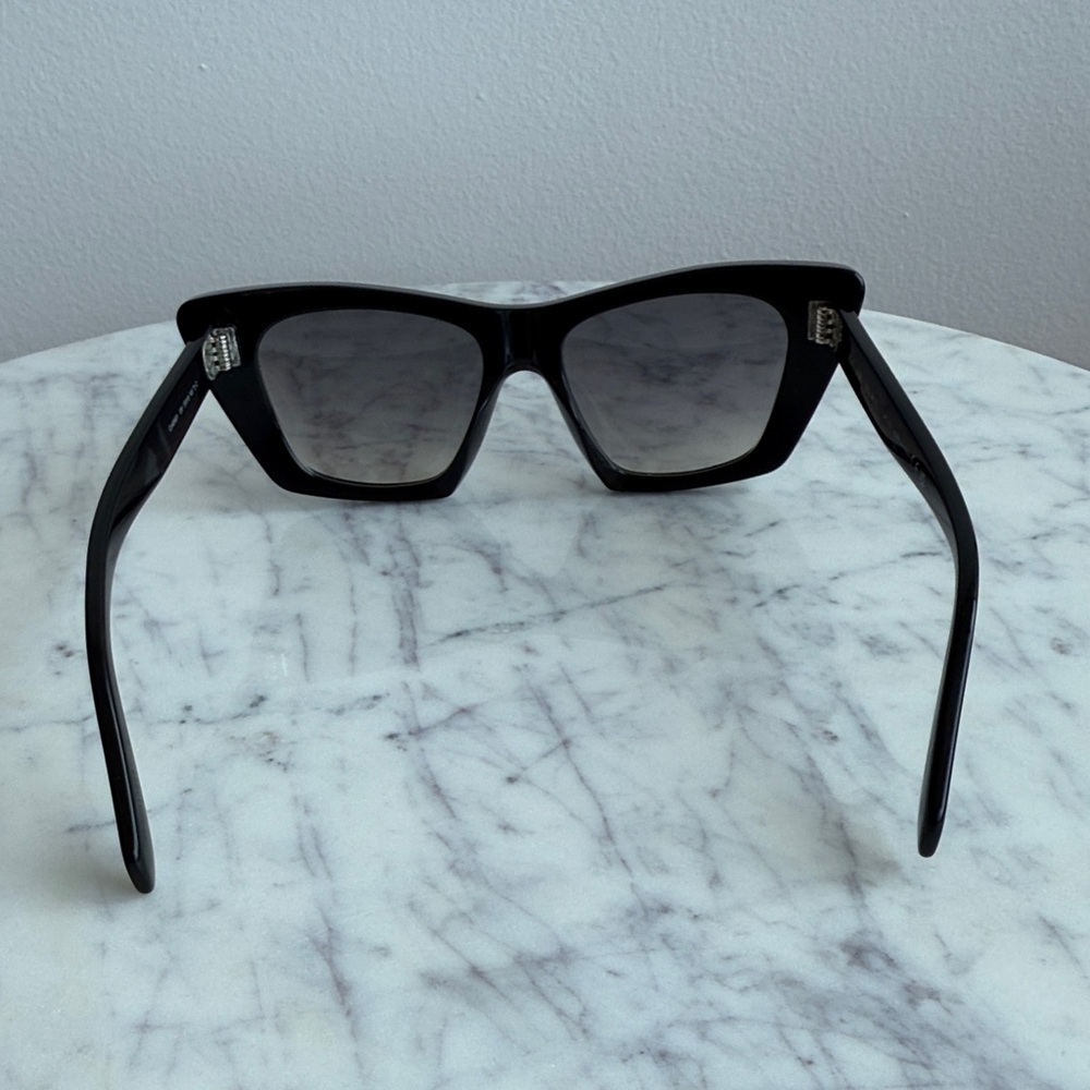 Celine Elegant Black Sunglasses with Case - Picture 6 of 11